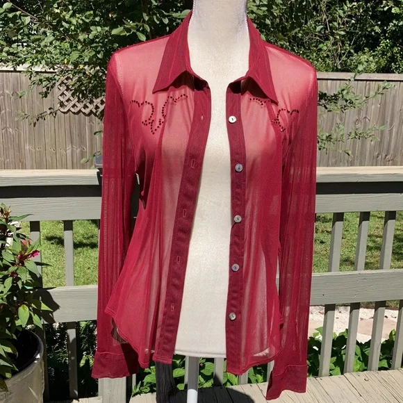 Sexy Cowgirl Rhinestones Western Shirt - Picture 10 of 16